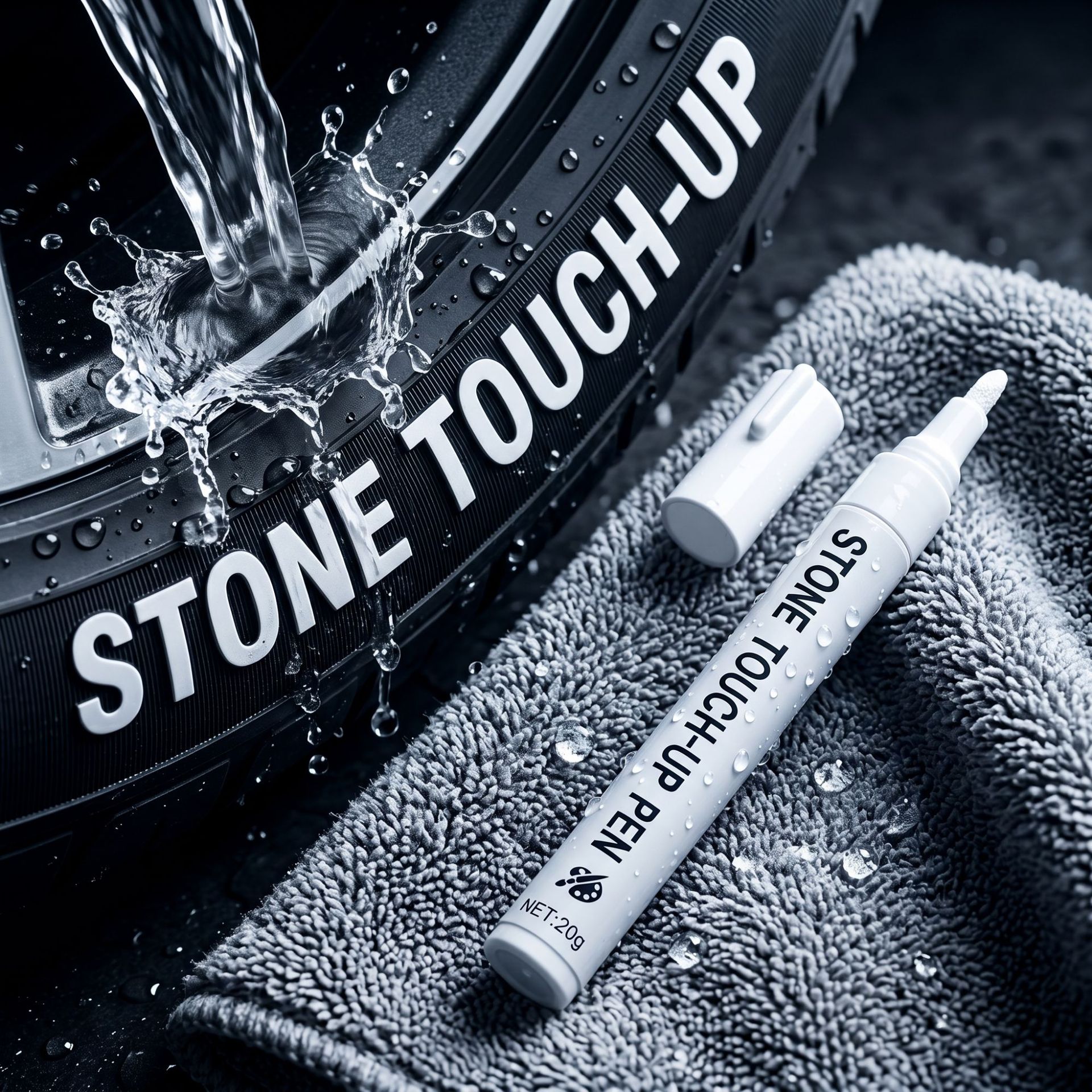 New Year's Cross-Border Hot-Selling Tire Touch-Up Pen, Tire Coloring Pen, Waterproof, High Temperature Resistant, Non-Fading, Large Capacity Touch-Up Pen