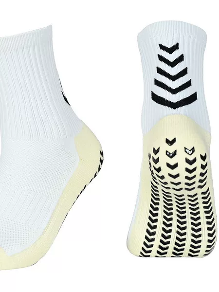 Football Socks with Towel Bottom Thickeneded Men's and Women's Adult Sports Socks Dynamic Basketball Mid-Calf Socks Friction Anti-Slip Short Socks