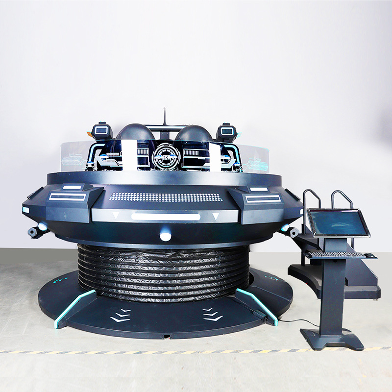 VR platillos voladores comerciales multi-persona sensoria interactiva juego de entretenimiento inmersivo equipo de entretenimiento parque de atracciones sala de experiencia electrónica