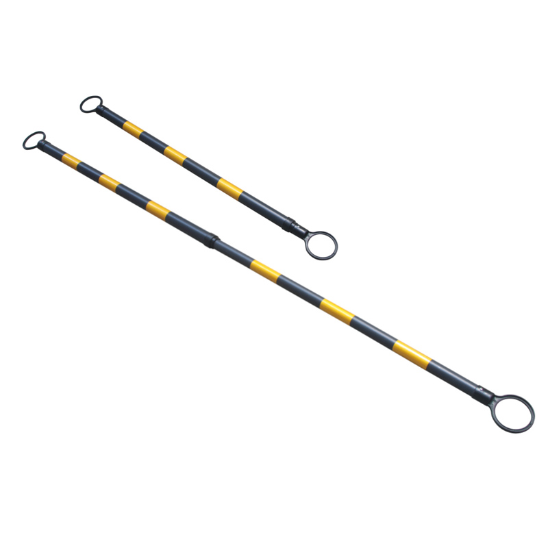 Varilla de conexión telescópica varilla de aislamiento reflectante varilla de advertencia de cono de carretera de caucho de PVC