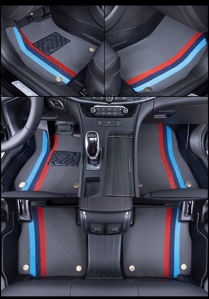 Suitable for Toyota Corolla Camry Asian Dragon RAV4 RongFang Lei Ling Wear-resistant Foot Pad Tpe Car Mat