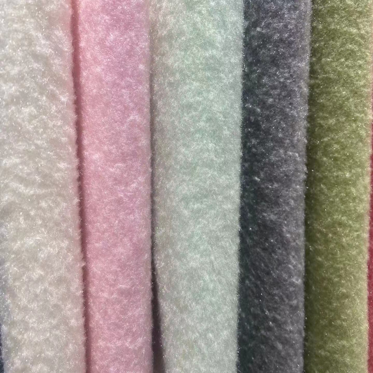 Super suave Baole tela de terciopelo ropa para niños ropa cómoda y delicada forro alfombra bufanda Fondo tela de juguete en stock