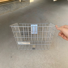 自行车篮子前置车筐折叠挂篮后篮筐山地车篮子学生车篓子