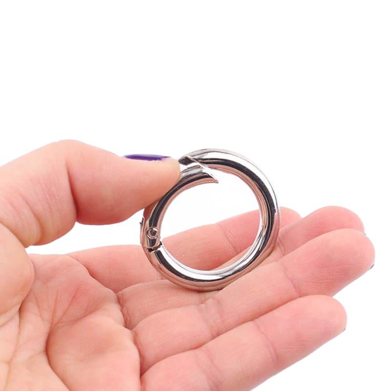 メーカー卸売り35mm合金開口円環バックル