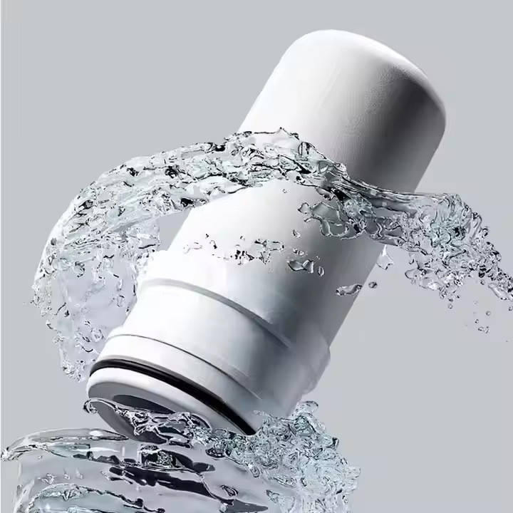 Purificador de agua de grifo Filtro de agua doméstico de cocina Grifo a prueba de salpicaduras Purificador de agua de doble salida Filtro reemplazable
