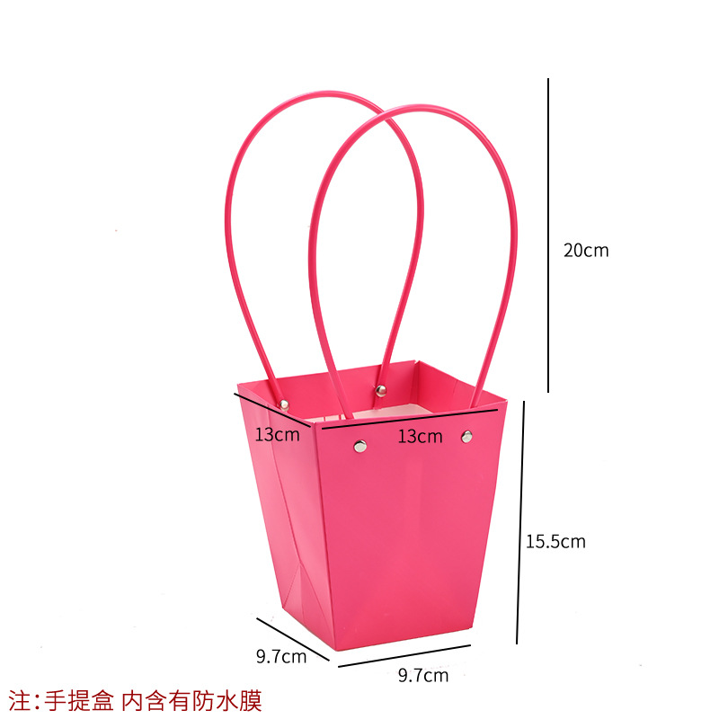 Bolsas para empaquetar ramos de flores, arte floral, suministros para floristerías, regalos para el Día de San Valentín, bolsas para empaquetar flores de regalo, bolsas de mano.