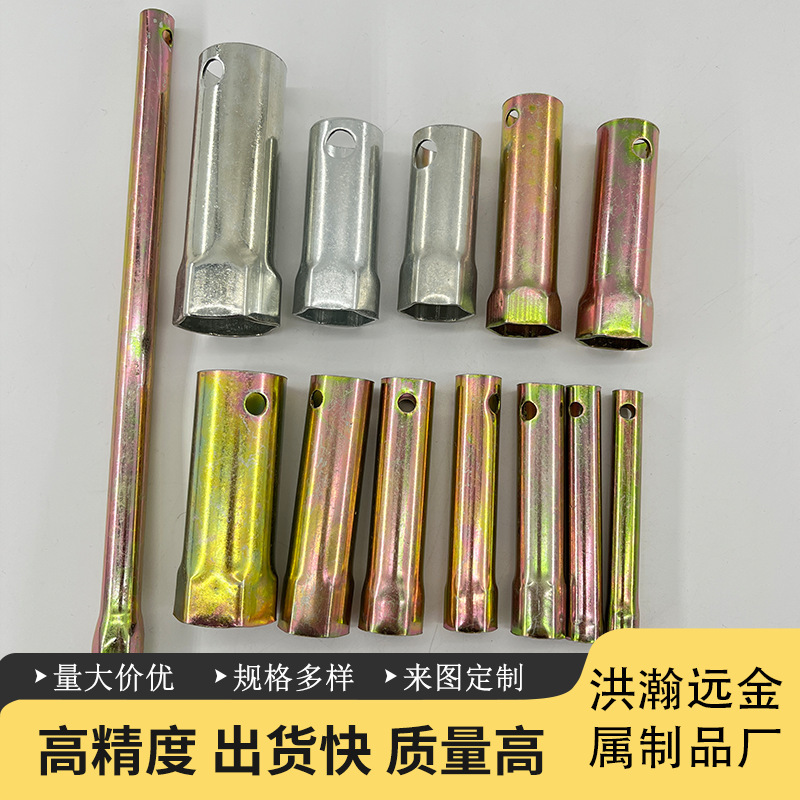 Single head furniture disassembly wrench spark plug socket wrench simple hollow hexagon socket wrench tubular socket wrench Single head furniture disassembly wrench spark plug socket wrench simple hollow hexagon socket wrench tubular socket wrench