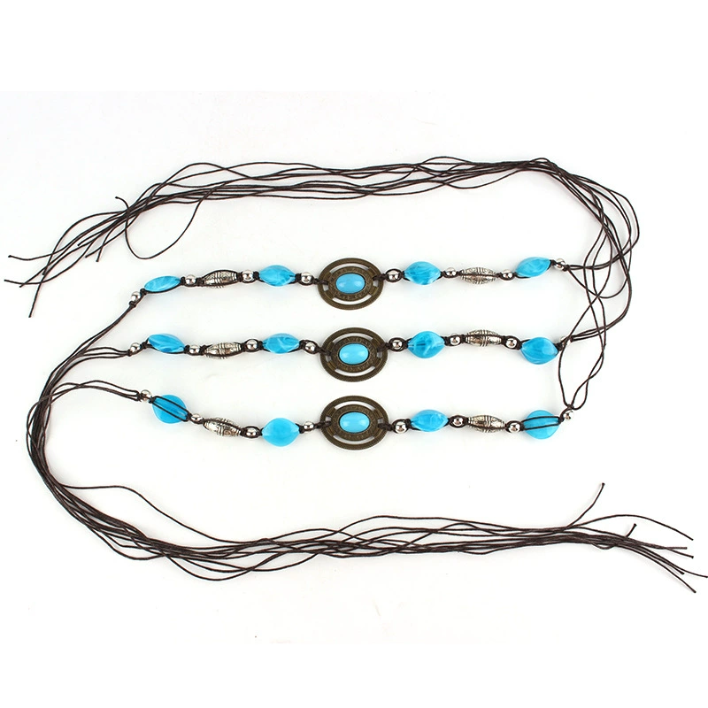 Ethnic beads handmade, woven decorations, hat, accessory, wholesale, ethnic style