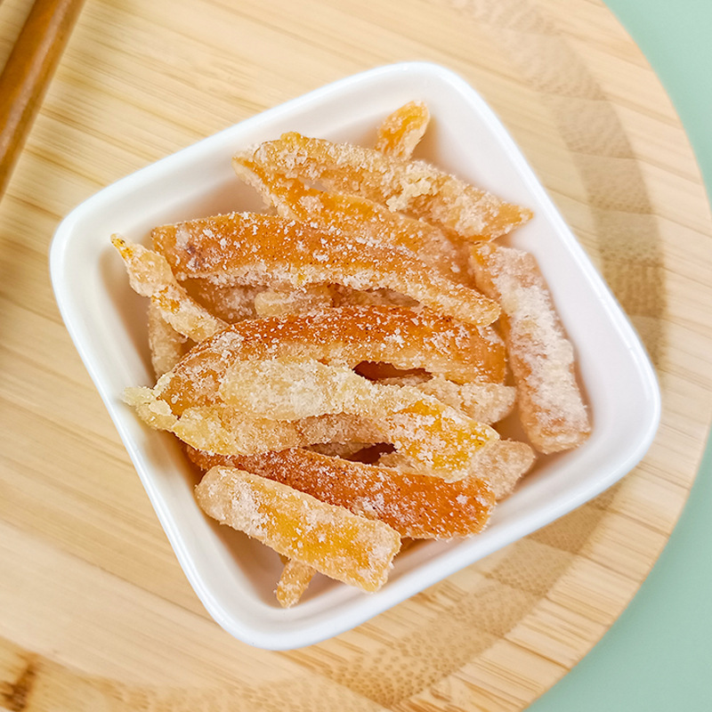 Yanjin Nine-Brewed Tangerine Peel Ready-to-Eat Appetizer Dried Fruit Candied Fruit Snack Office Leisure Snack Dried Fruit Aged Tangerine Peel
