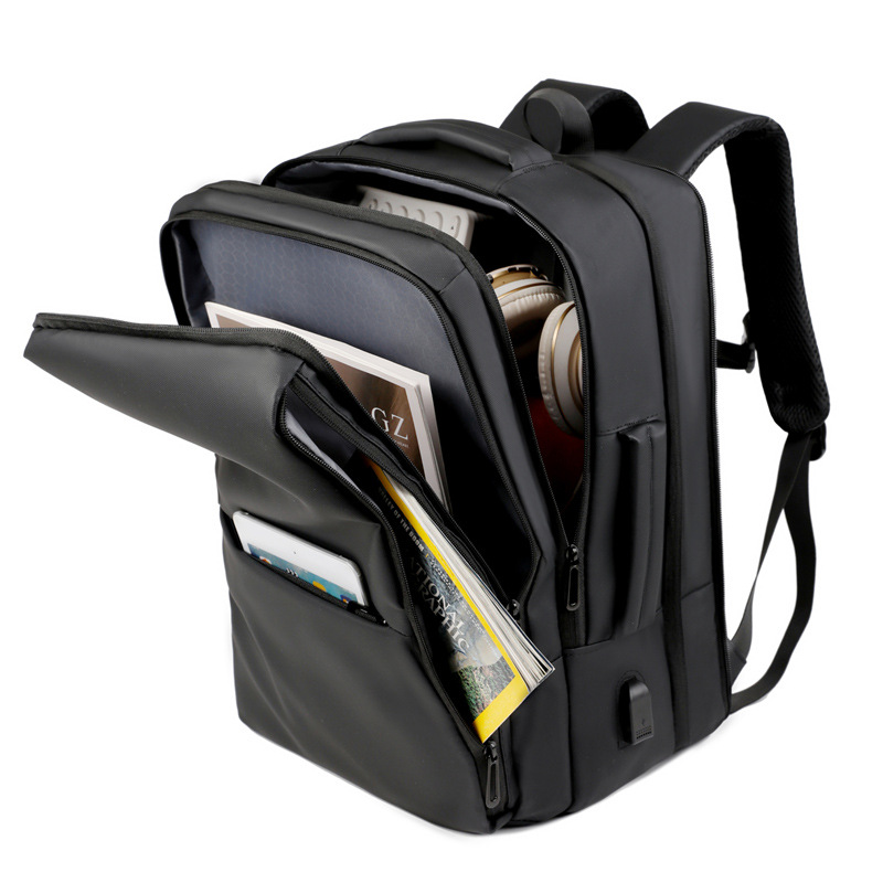 Backpacks for men, laptop bags for leisure and business travel, large-capacity schoolbags for middle school students, backpacks for men on business trips details Picture