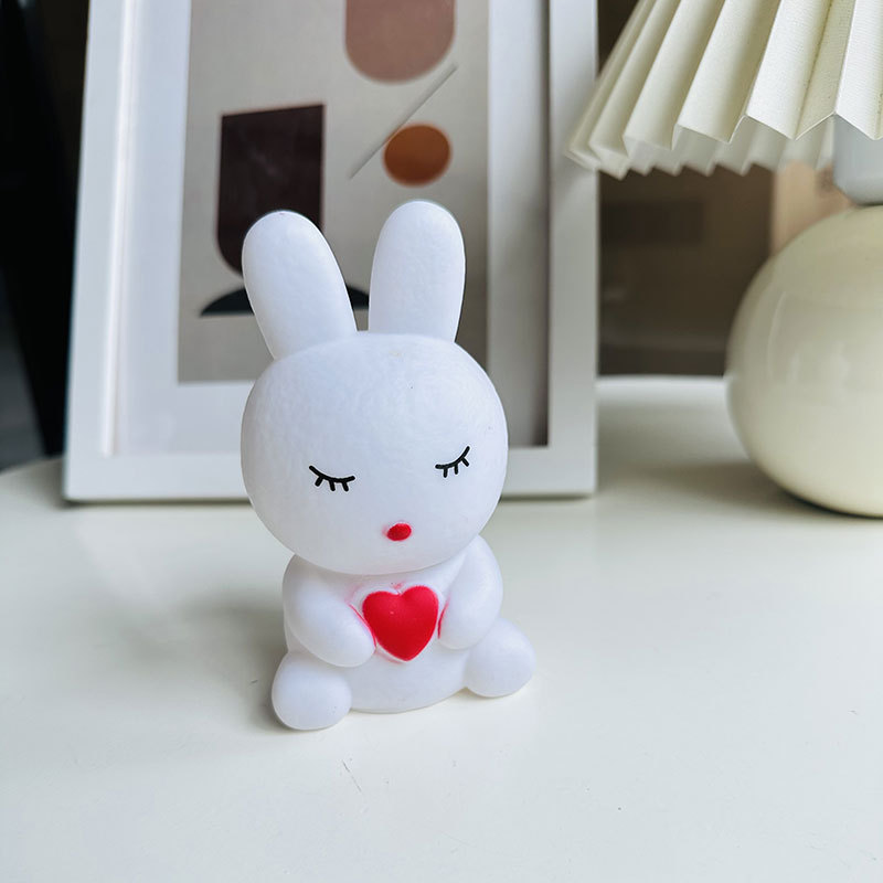 사랑 토끼 야간 조명