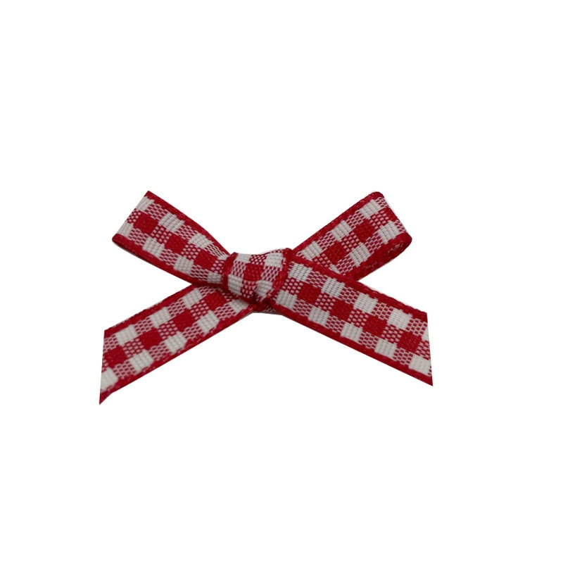 【Spot supply】Банки цветной клетчатый бант 2 точки клетчатый ремень одежда кукольное украшение аксессуары