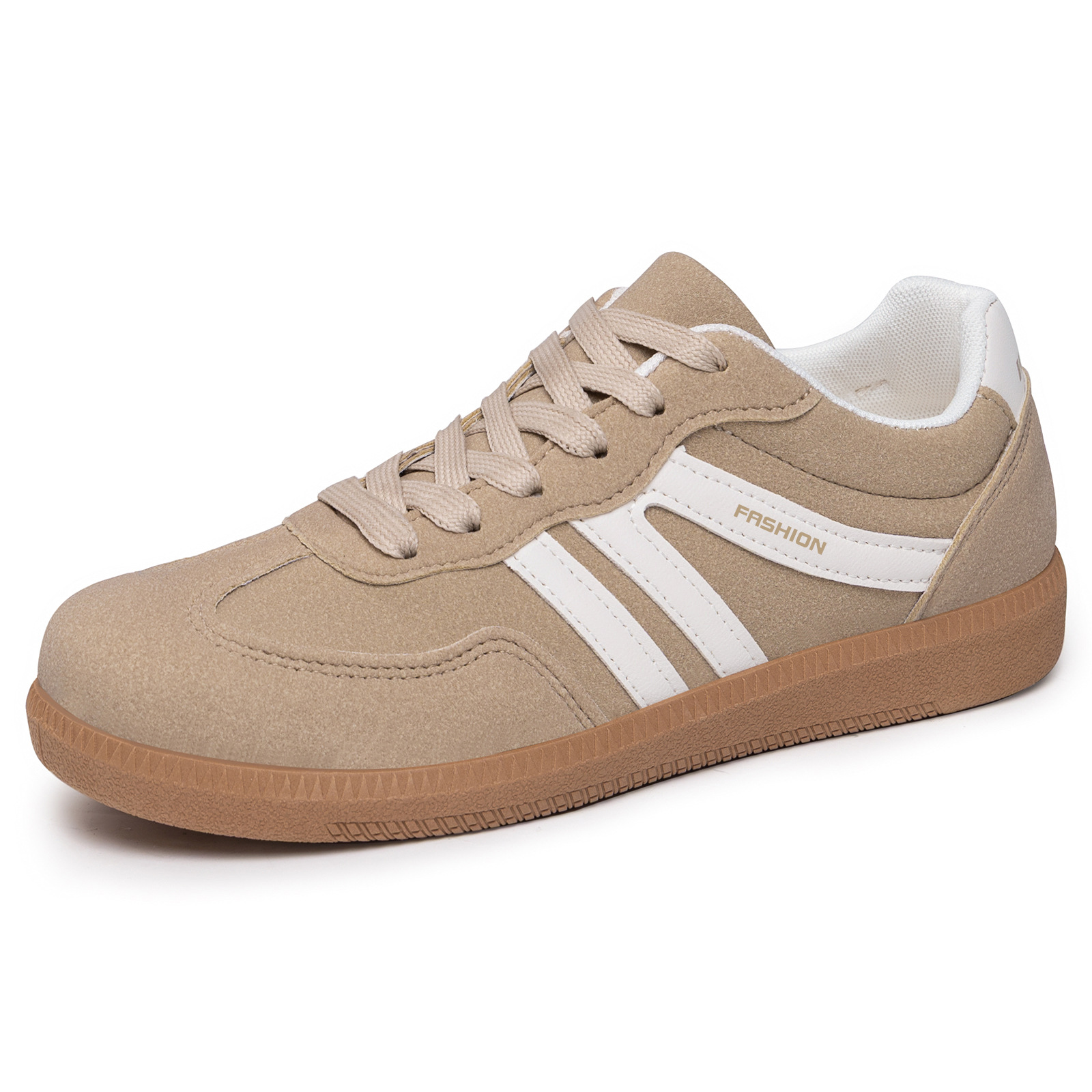 Zapatos de mujer transfronterizos TEMU color de moda zapatos de entrenamiento de estilo alemán retro europeo y americano zapatos planos de altura ancha zapatos casuales de boca ligera