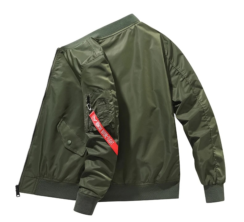 Baseball Force Flight trendy mærke MA1 tyk bomuldsjakke, herrejakke_voghion.com