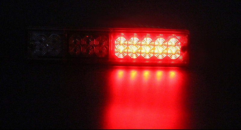 20LED RV trailer tail light assembly 24v atv yacht trailer accessories 12v bright waterproof tail light car light