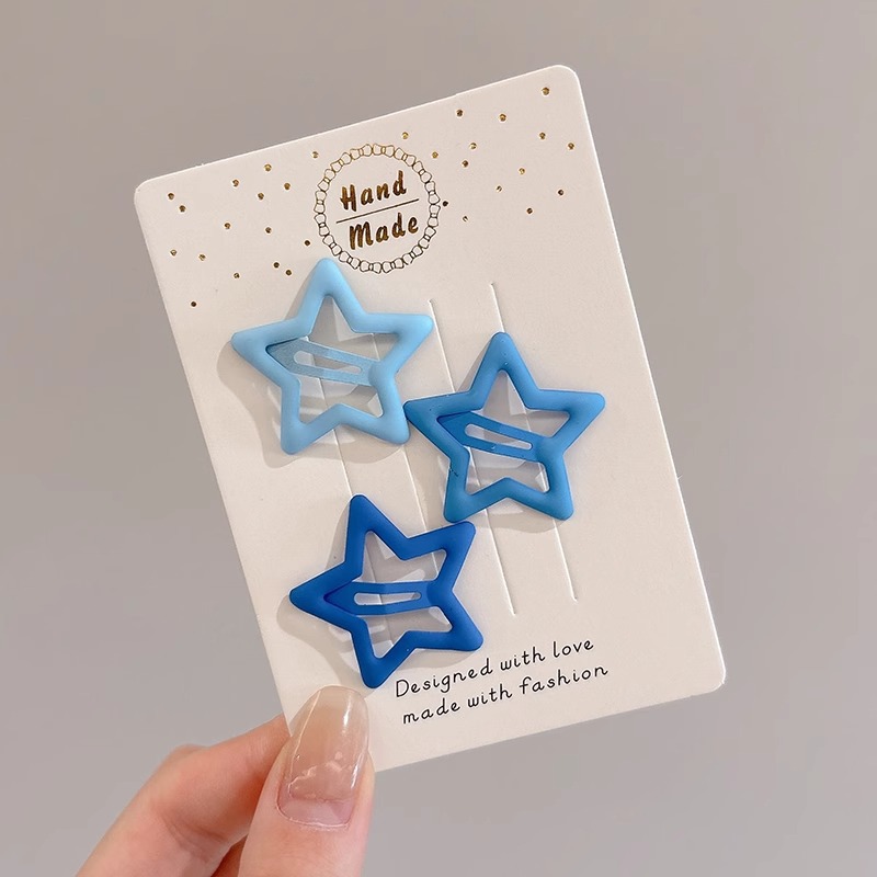 Horquilla de metal de alta calidad para otoño e invierno clip para flequillo en la frente femenina