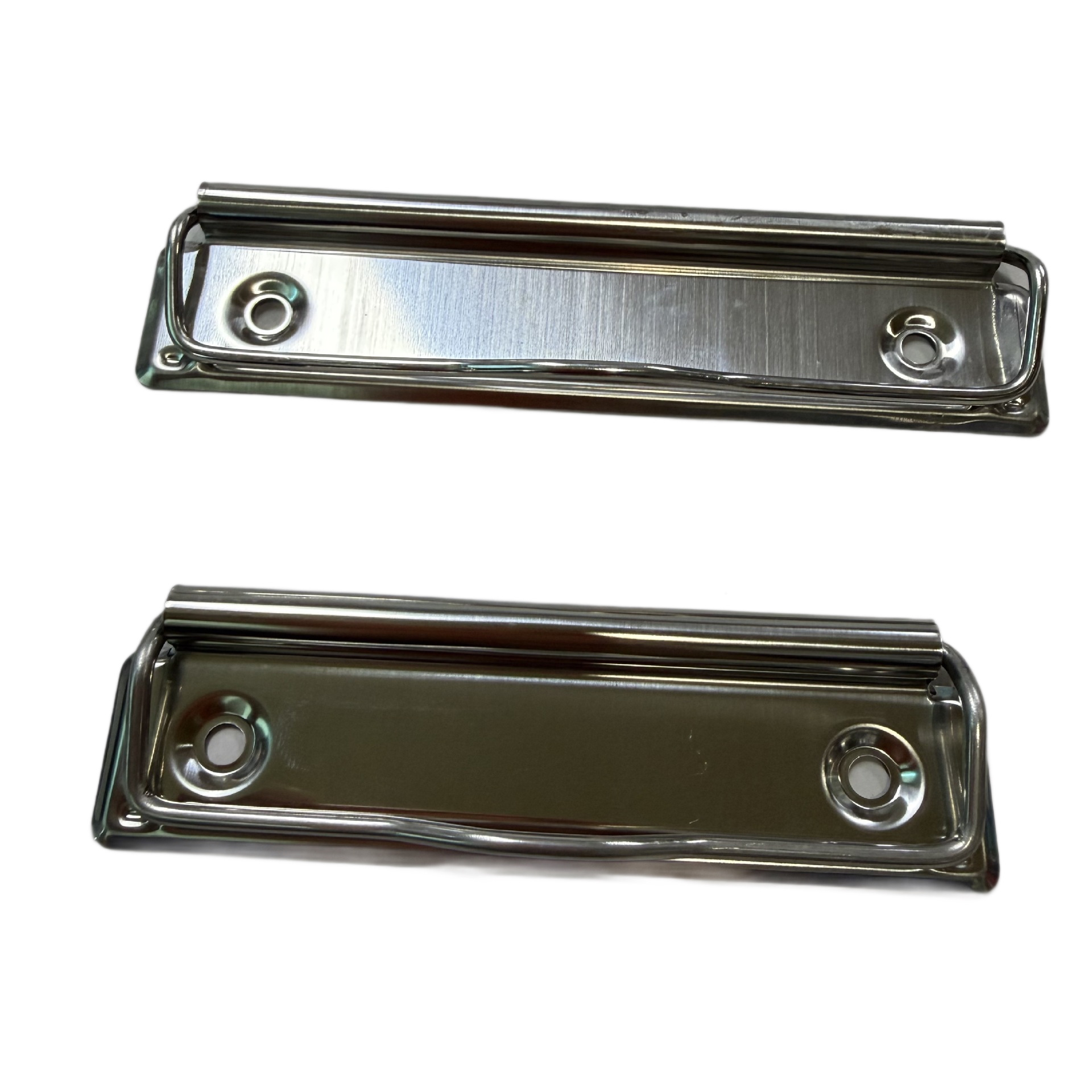 Clip de placa de acero inoxidable A4 clip de placa de metal aglutinante accesorios de hardware de papelería al por mayor fábrica en stock image 6