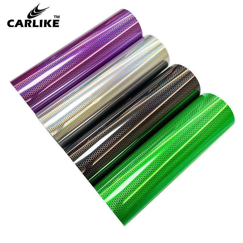 Kalek car honeycomb laser headlight color change film blackened tail light film car light color change transparent decorative film