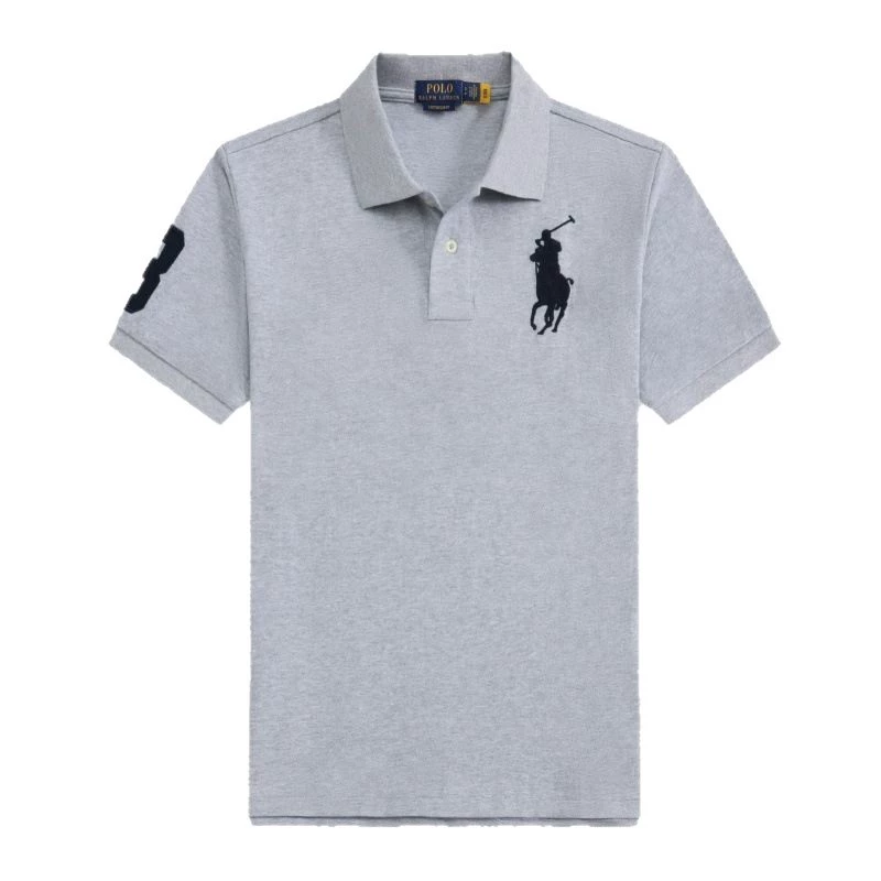 Летняя одежда, polo, хлопковая футболка с вышивкой