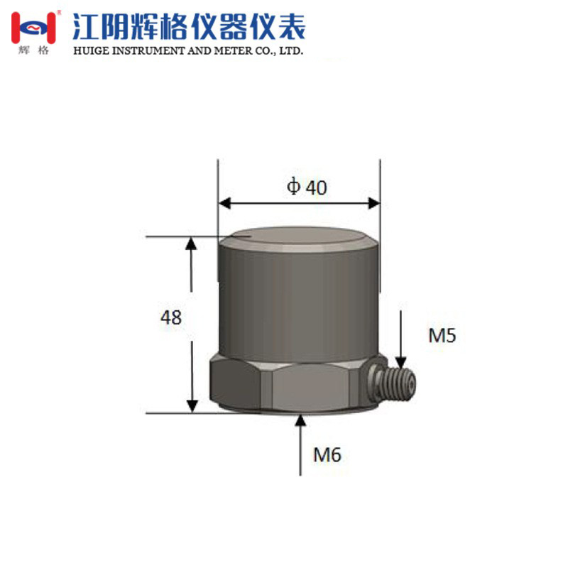 HGA25C10压电式加速度振动传感器（IEPE）高灵敏度传感器全国包邮