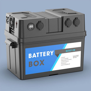 Multifunctional Battery Box 110V220V Inverter Output Outdoor Battery Box Energy Storage Backup Power Supply Ac Output
