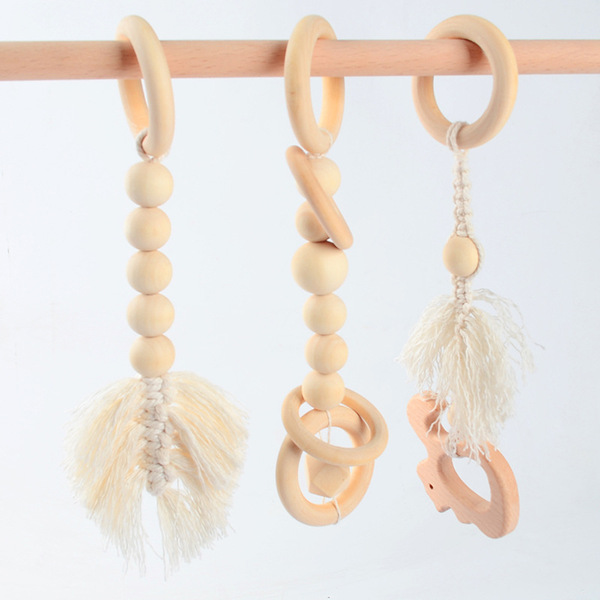 Children's wooden crochet for gym