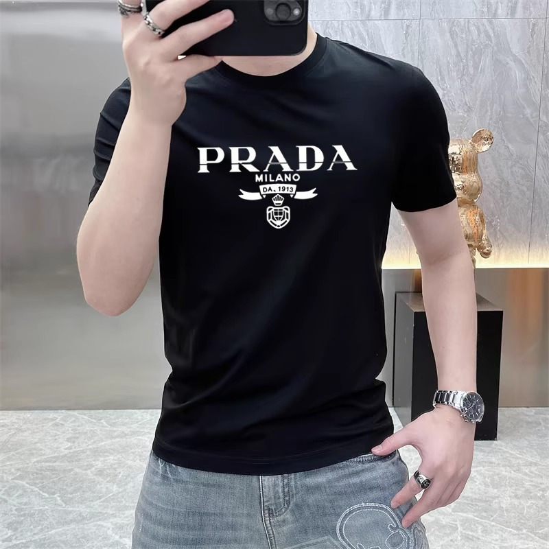 Loose Couple T-Shirt New Trendy Brand Casual Printed Short Sleeve 2025 Cross-Border Unisex Version T-Shirt