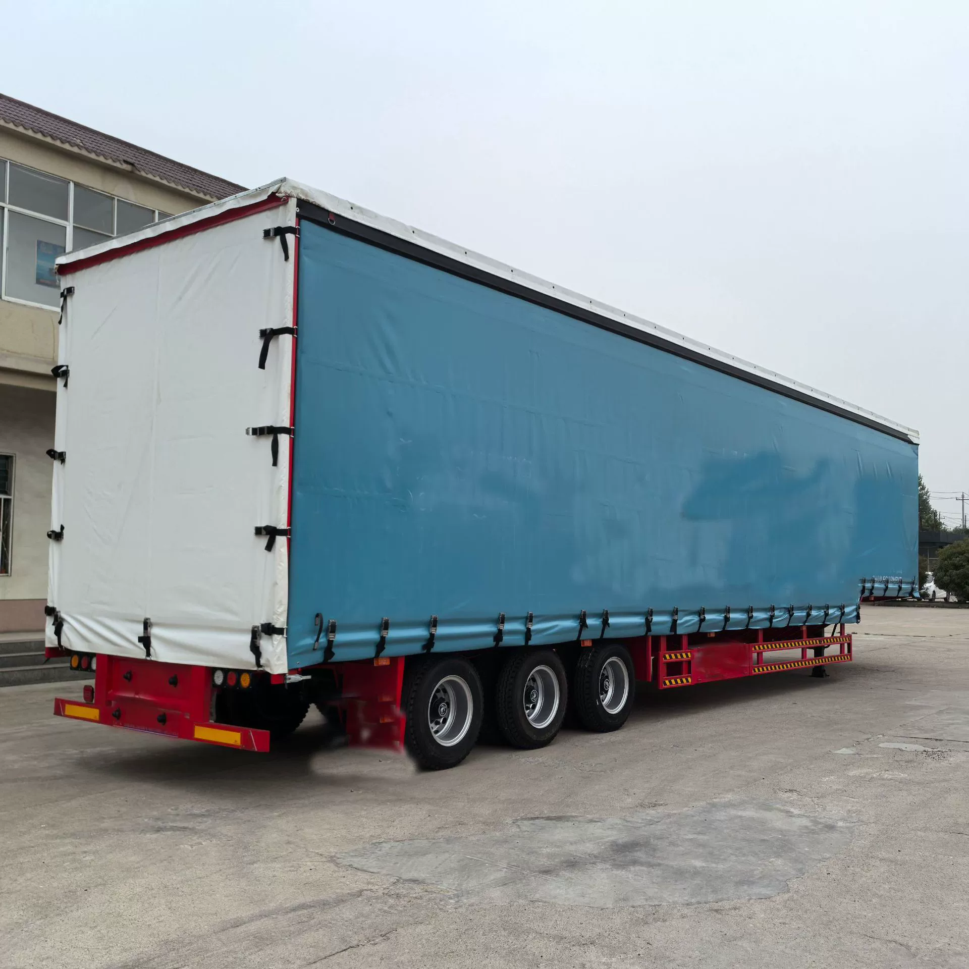 Боковой тент для полуприцепа, полуприцеп с тентом, выгодные условия для крупных заказов