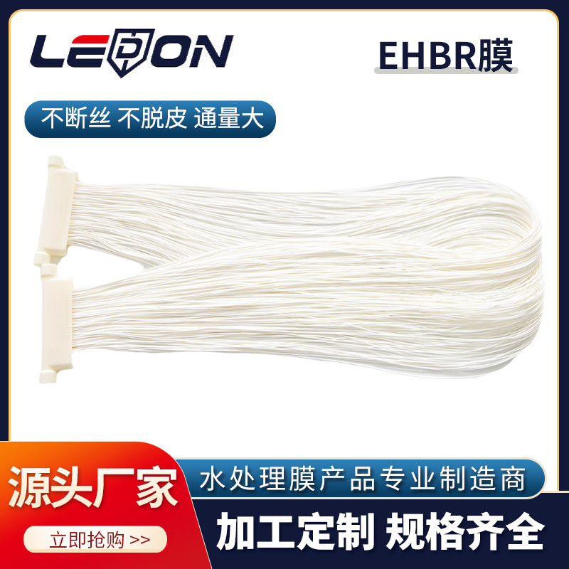 厂家直发 EHBR膜组件帘式膜工业废水处理中空纤维膜滤膜耐酸碱抗