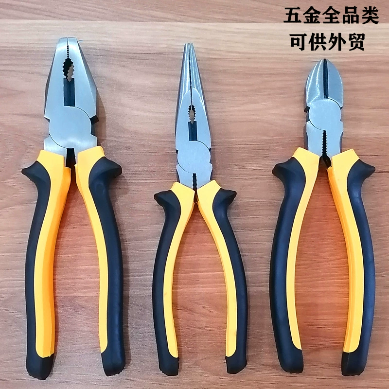 Оригинальные высокопрочные кусачки, плоскогубцы-щипцы, диагональные плоскогубцы, изолированные многофункциональные плоскогубцы 8inch в 1, бытовые плоскогубцы 6inch в 1