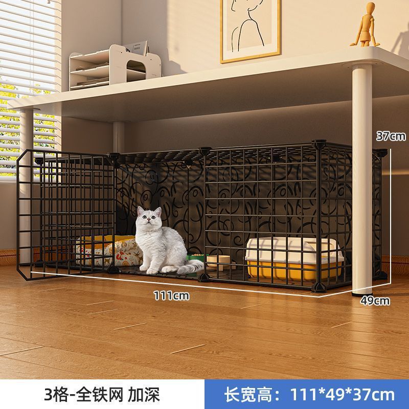 대형 단층 [111*39*37] 철망 심화 [무료 작은 쥐 장난감]