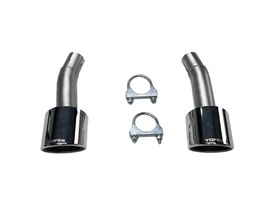 Three-Stage Front Shovel Integrated Front Shovel Spoiler - double-outlet-tail-throat-combustion-version-stainless-steel