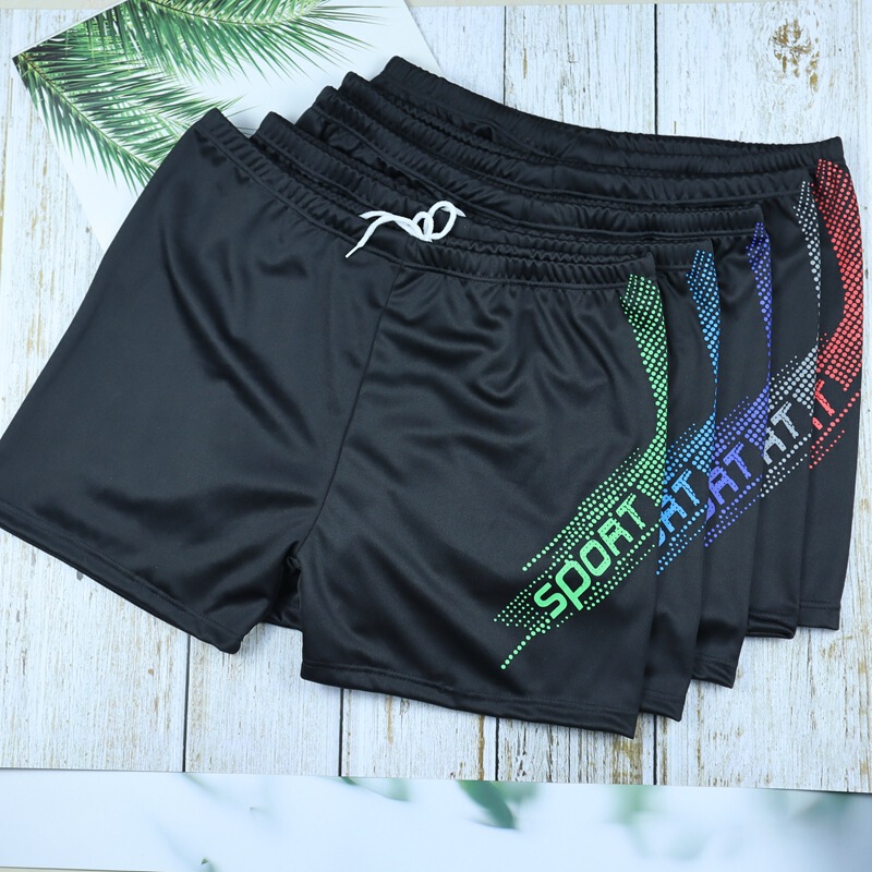 Men's Swimming Trunks Professional Swimming Trunks Men's Plus-sized Quick-drying Boxer Men's Shorts Beach Trunks Adult Swimming Trunks