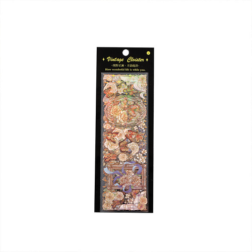 infeelmePET stickers Shino Xinglan series three-dimensional bronzing handbag decoration material 3 pieces in 4 options