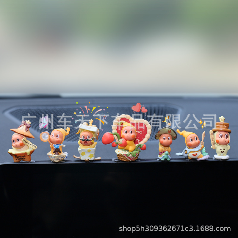 Star Man Car Display Ornament Center Console Decoration Computer Tv Cartoon Car Interior Cute Doll