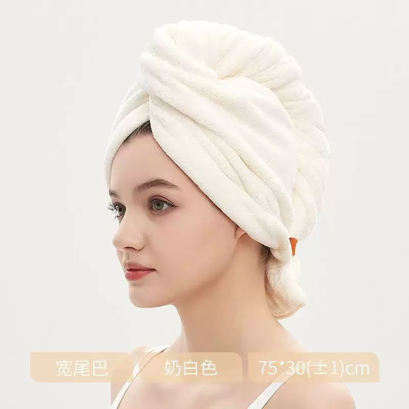 贵妇干发帽吸水速干加厚擦头发毛巾浴帽包头巾超柔吸水2025新