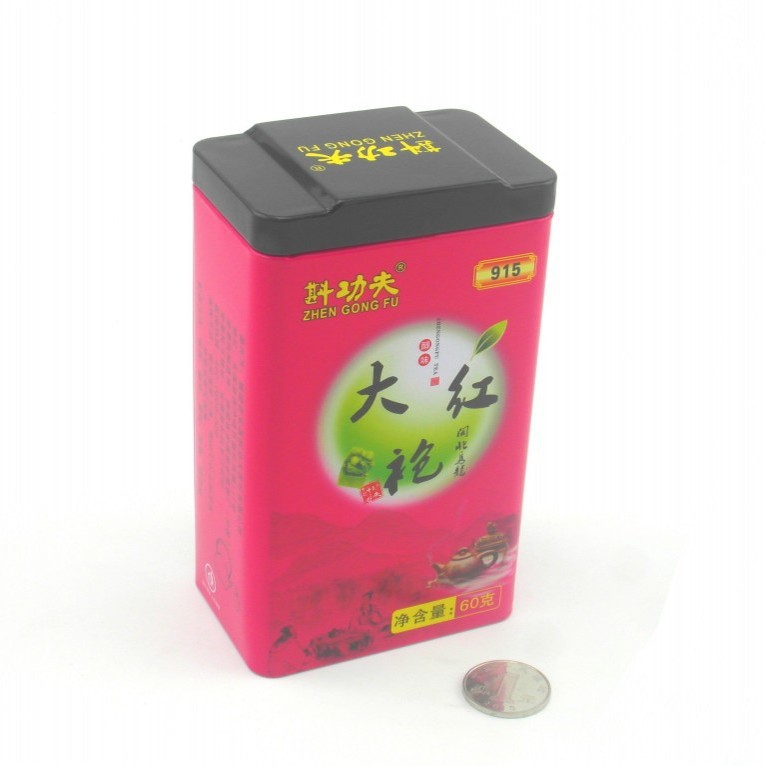 供应有机功夫茶铁盒 马口铁盒厂家 优质红茶铁罐制造商