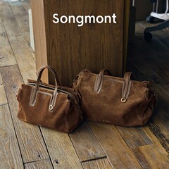 【文淇同款】Songmont山下有松循迹见物旅行包麂皮绒单肩通勤包女