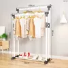100cm + white double pole + [standard style]