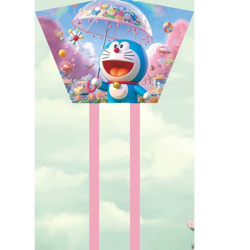 新型のポケットの軟体の凧の子供の爆発のフルセットの飛びやすいおもちゃの卸売りの露店の携帯袋の骨がない漫画|undefined