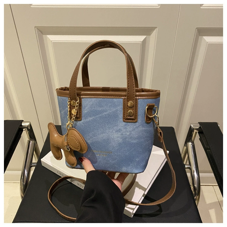 Плечевая сумка, свежая маленькая однорядная сумка, ведро для отдыха