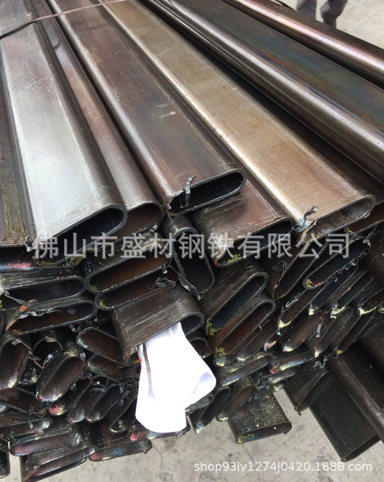 椭圆管蛋管深圳厂家 平椭圆管薄壁 椭圆管规格 表面光滑规格齐全