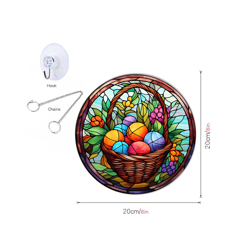 95g Weight pendant Home Textiles & Decor Type Acrylic Material Easter Festival Rabbit Pattern Casual, Elegant, Classical Style Easter Casual Elegant Classical Rabbit Arylic Party Supplies Decorations 101
