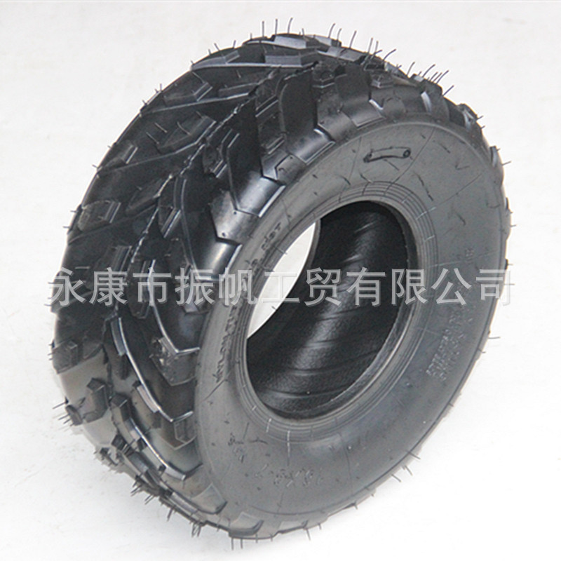 Four-Wheel Atv Go-Kart Accessories 7inch Off-Road Tires 16X8-7 Vacuum Tires Plus 3-Hole Iron Wheels