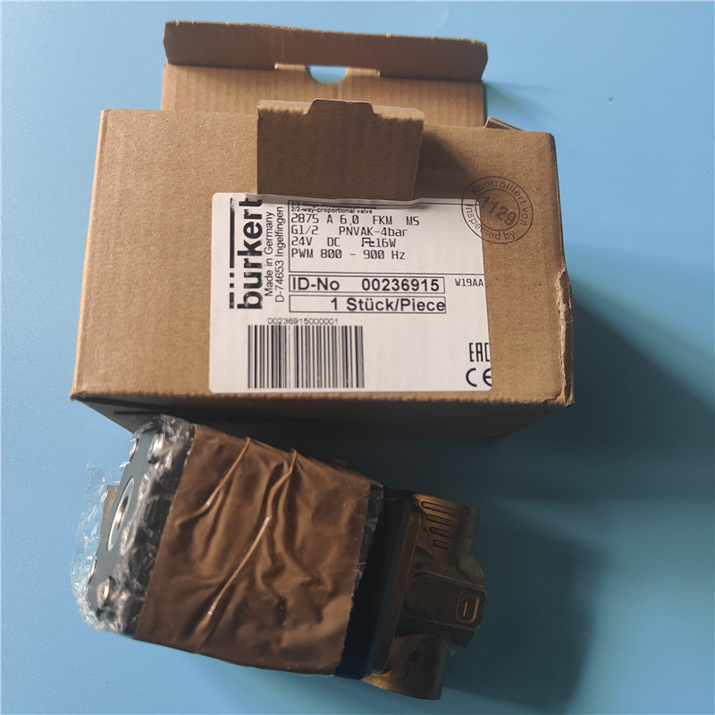 原装全新 burkert宝德比例阀2875A DN6 FKM VA G1/2 宝帝00236915