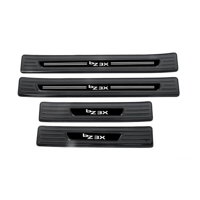Strips Modified Welcome Pedal Trunk – Dekorativ pedal başlıqları - door-outside-4-pieces-of-outer-sill-strips-stainless-steel-black-titanium-brushed-applicable-to-2025-platinum-3xbz3x