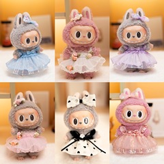 第一世代、第二世代、第三世代ラブブ服、ラブブベビー服、花柄ガーゼスカートペンダント、ラブブ周辺アクセサリー
