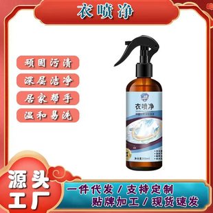 Clothes spray deep cleaning clothes decontamination stain removal cleaning 300ml