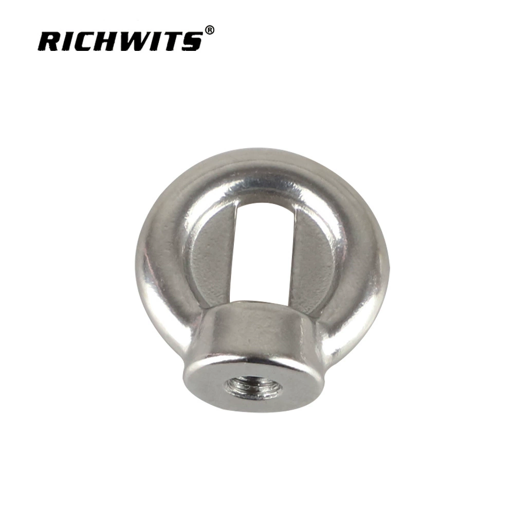 Подъемное кольцо из нержавеющей стали 304 гайка винтовая гайка подъемный наконечник Морская кольцевая Соединительная гайка