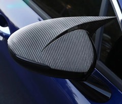 適用於大眾菠蘿polo高爾夫Golf尚酷甲殼蟲牛角倒車鏡後視鏡殼裝飾